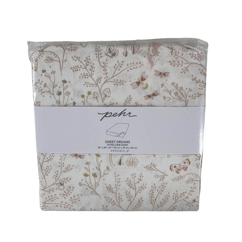 Pehr Fitted Crib Sheet, Secret Garden