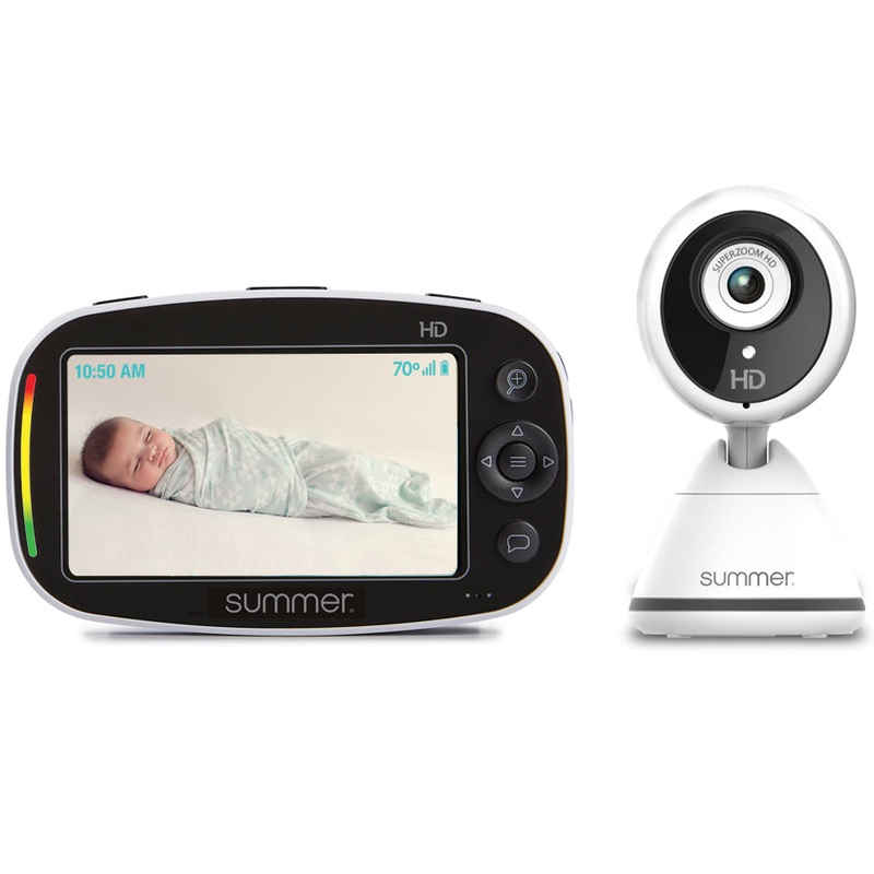 Summer Infant Baby Pixel Zoom HD 5.0 Inch High Definition Video Monitor