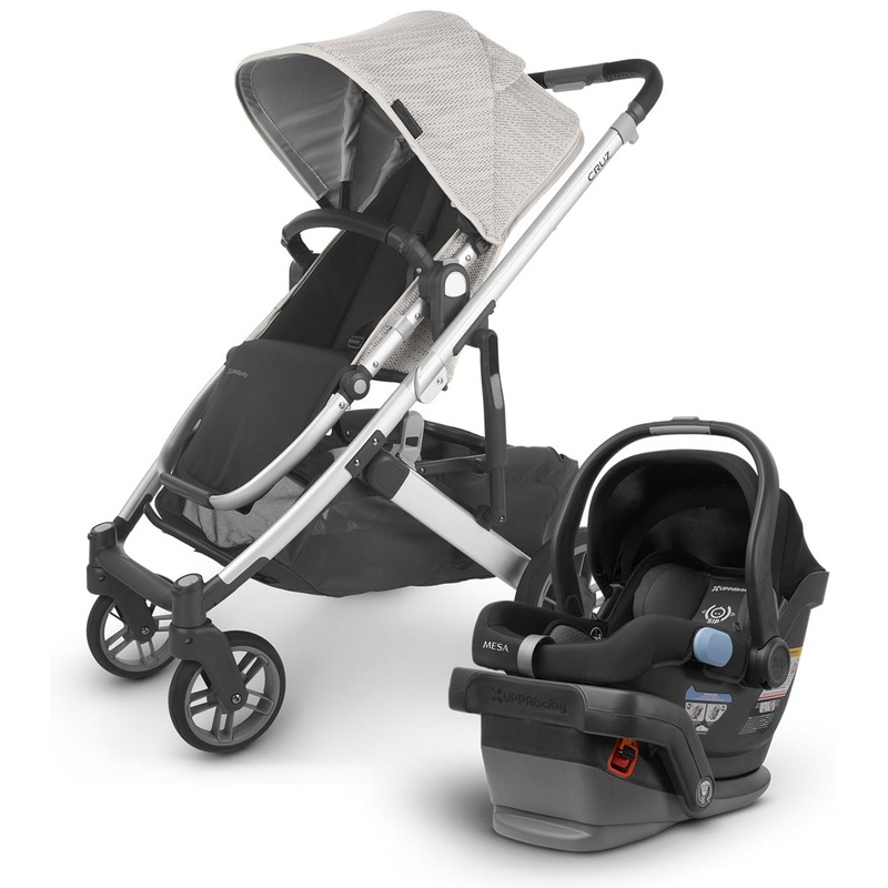UPPAbaby Cruz V2 + Mesa Travel System Bundle – Sierra/Jake