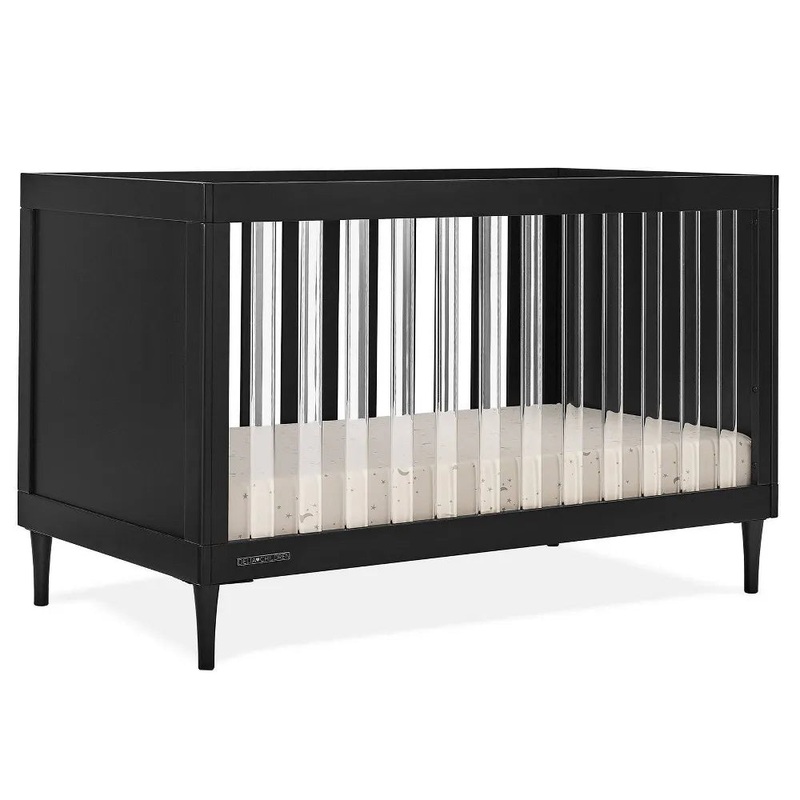 Bowie 4-in-1 Convertible Crib – Greenguard Gold Certified – Black