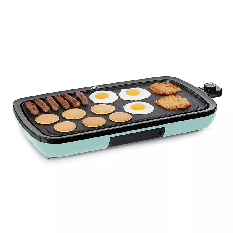 Dash Everyday Electric Griddle  – Aqua