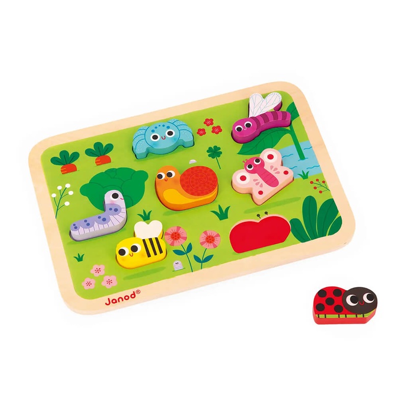 JTY Chunky Puzzle Garden 7 Stand-Alone Pieces