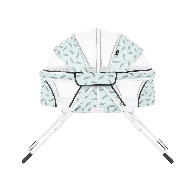 Karley Plus Portable Bassinet – Ice Blue