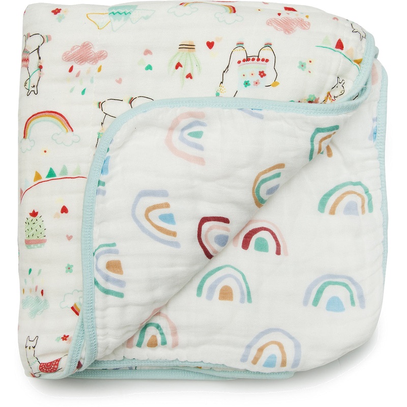 Loulou Lollipop Luxe Muslin Quilt – Llama
