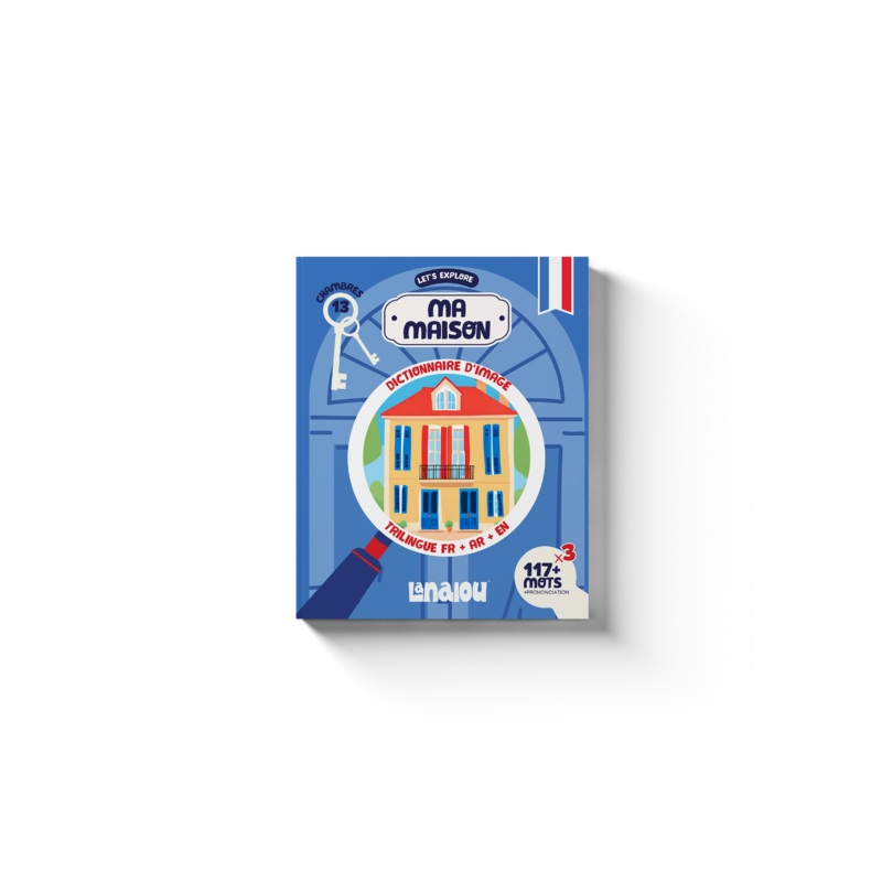 Ma Maison Picture Dictionary | French + AR & EN