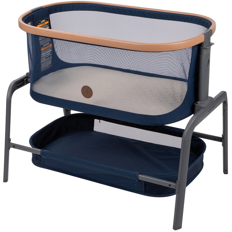 Maxi-Cosi Iora 2-in-1 Bedside Bassinet – Essential Blue