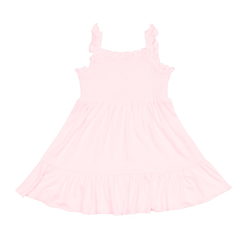 Smocked Dress in Sakura
