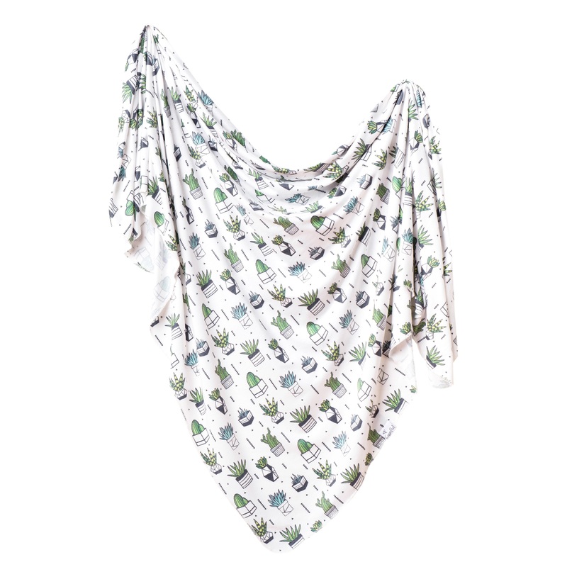 Copper Pearl Knit Swaddle Blanket | Shiloh