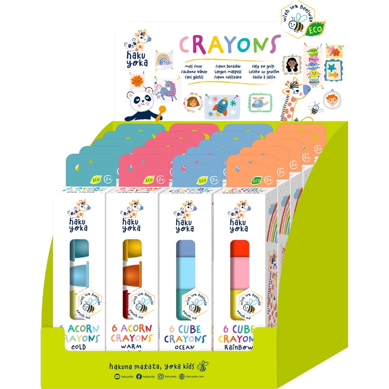 Hakuna Matata 6 Cube Crayons