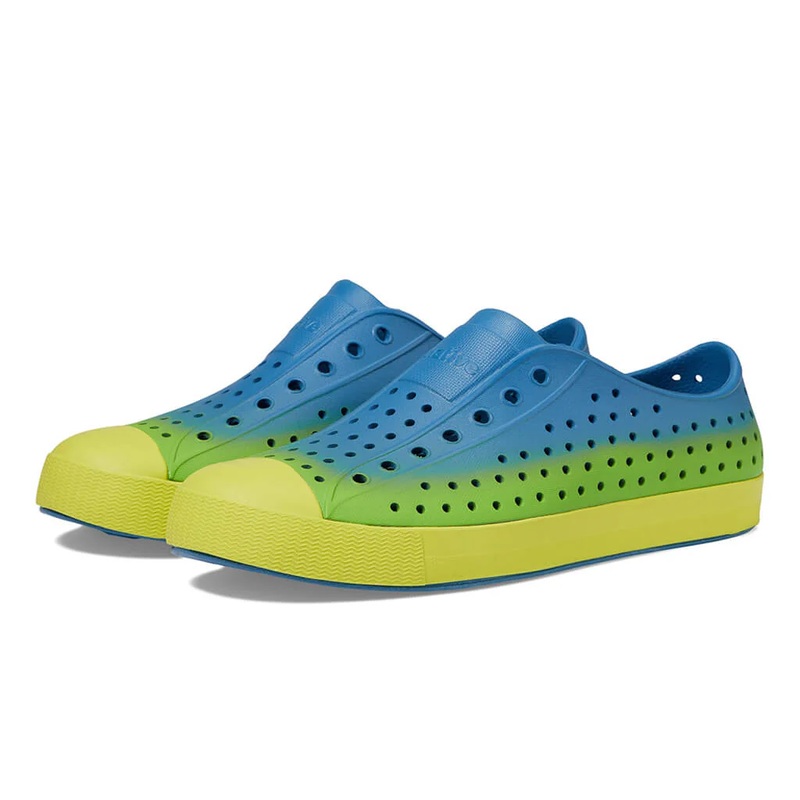 Jefferson Shoes Ombre Vallarta Blue/ Pickle Green