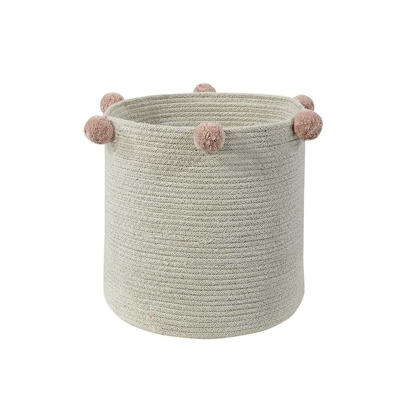 Lorena Canals – Bubbly Basket with Pom Poms