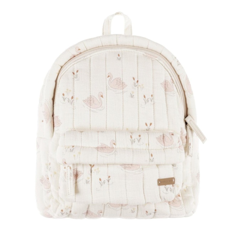 Quincy Mae – Mini Backpack – Swans
