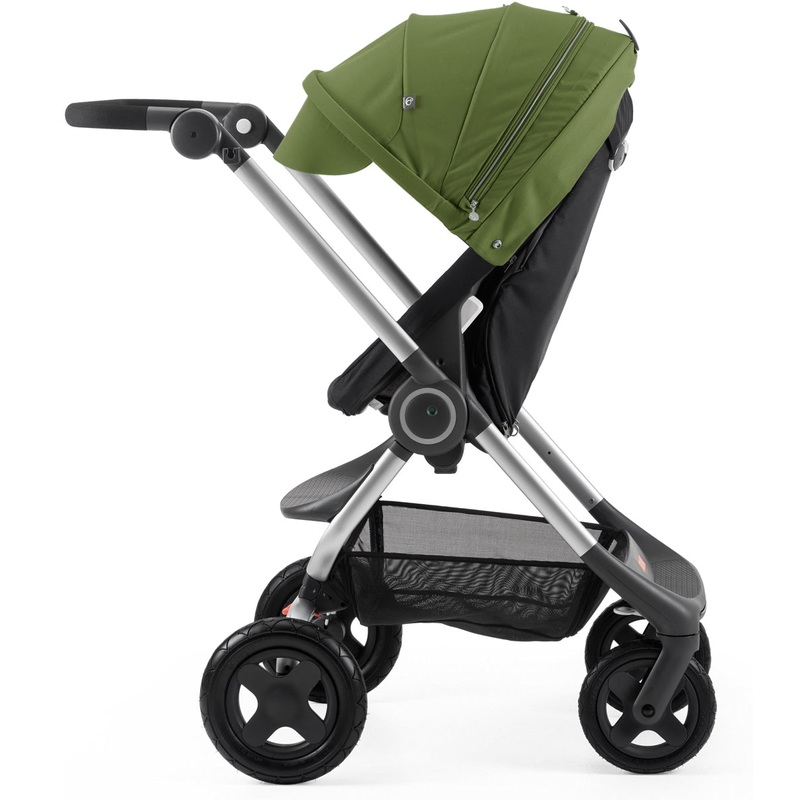 Stokke Scoot Complete Stroller – Black/Green