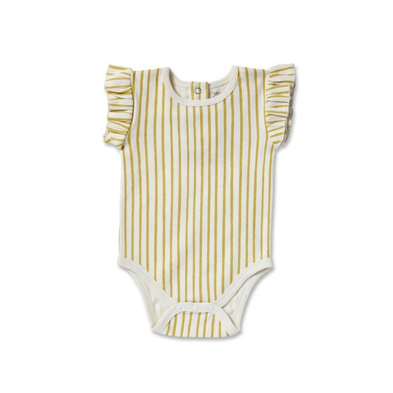 Stripes Away Short Sleeve One-Piece