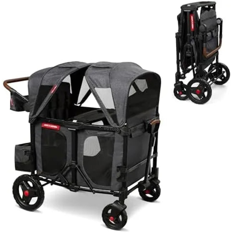 Voya Quad XT Baby Stroller Wagon – Gray