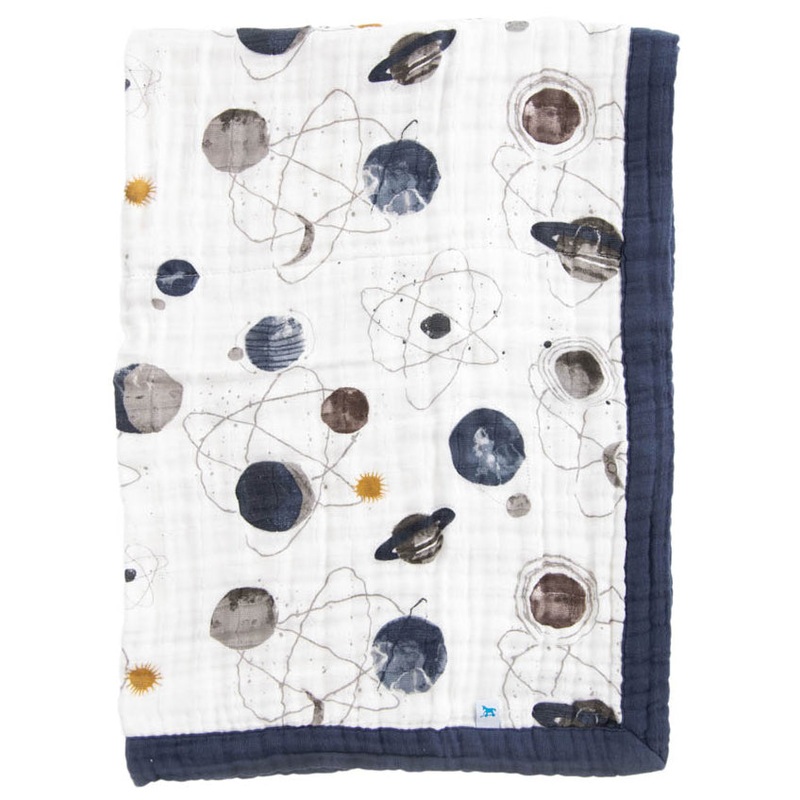 Little Unicorn Cotton Muslin Baby Blanket – Planetary