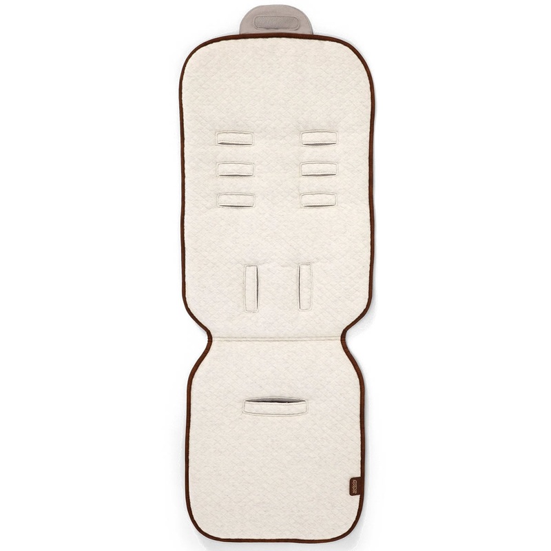 Mamas & Papas Jersey Reversible Stroller Liner – Oatmeal