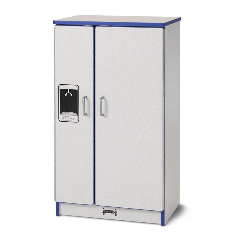 Rainbow Accents Culinary Creations Kitchen Refrigerator – Navy