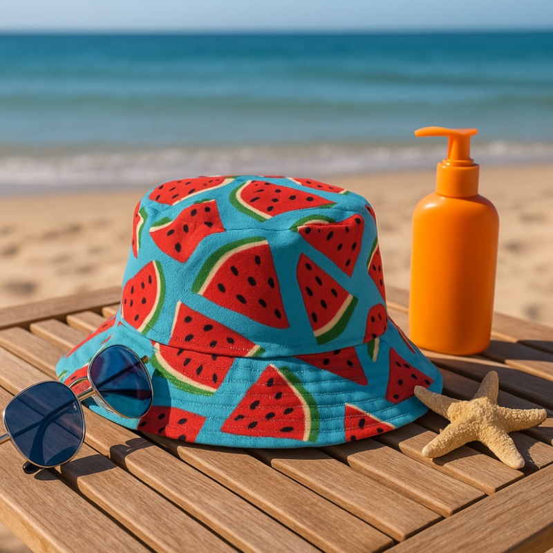 Bucket Hat – Watermelon Print