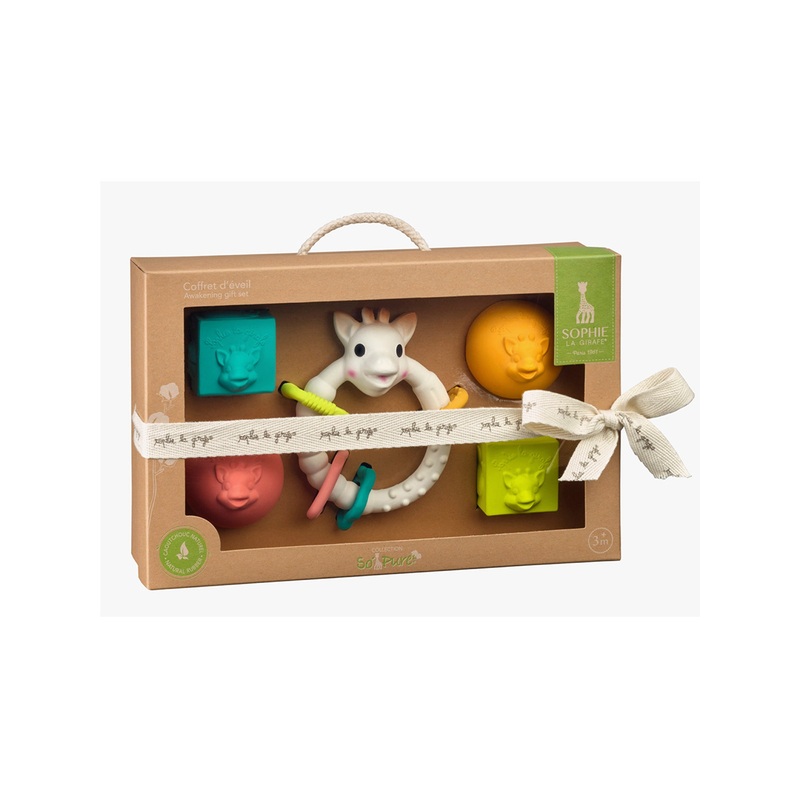 Calisson Inc So’pure Early Learning Gift Set Blocks & Balls