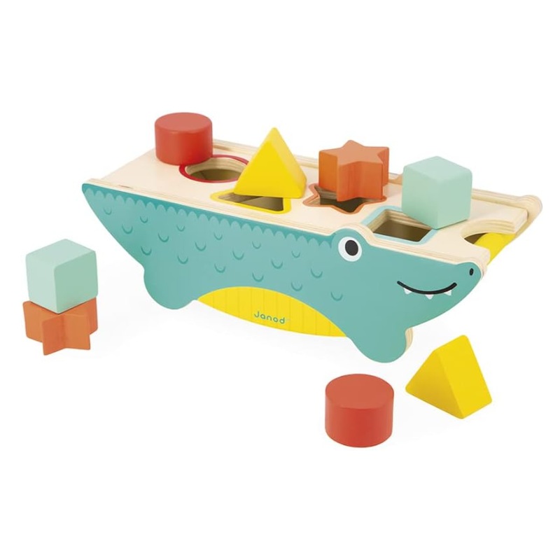 Janod Kroko Shape Sorter Tropics