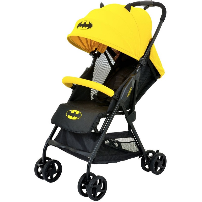 KidsEmbrace DC Comics Batman Lightweight Compact Stroller – Yellow