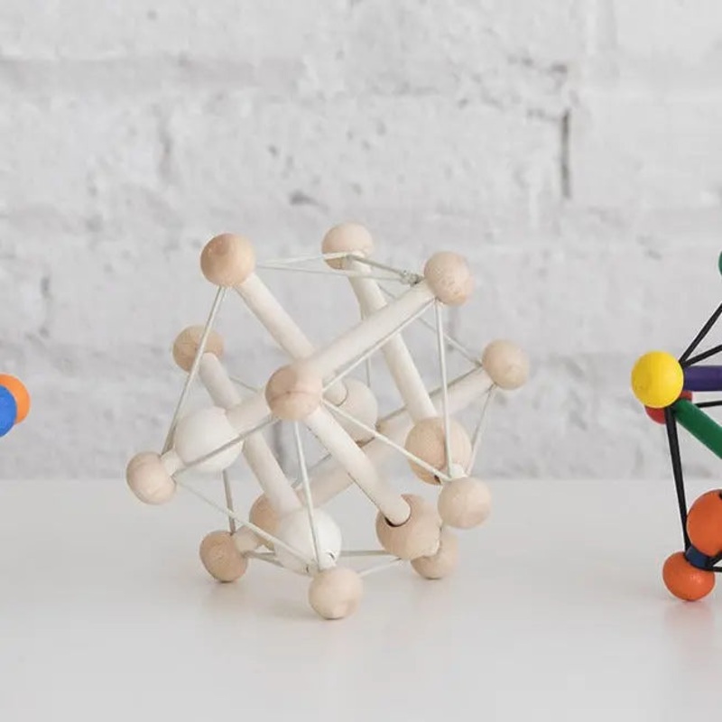 Manhattan Toy Skwish Rattle, Natural
