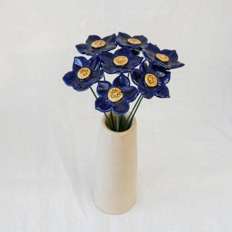 NaturoTheke Petunia Ceramic Flower