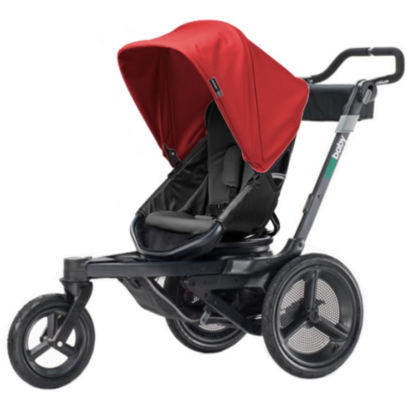 Orbit Baby O2 Stroller – Black / Red