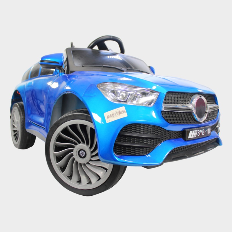 Sterling Electric Ride-on Car for Kids with Remote Control  Blue  SYB-118