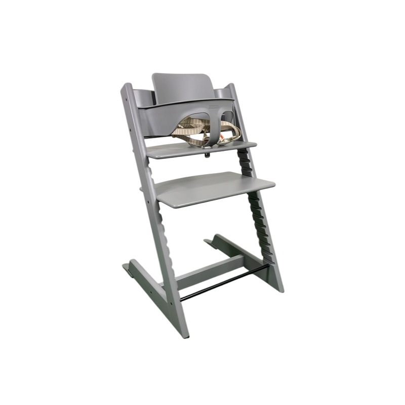 Stokke Tripp Trapp High Chair With Baby Set, Storm Grey