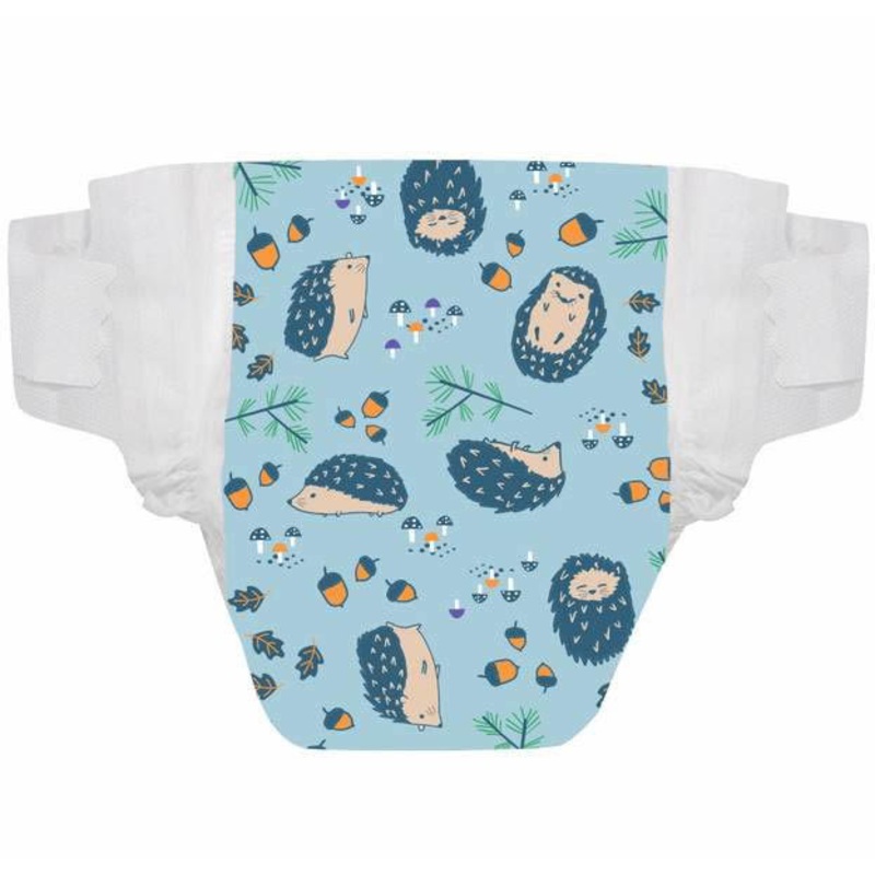 The Honest Company Diaper Pack in Hedgehogs – Size 1 (8-14 lbs)