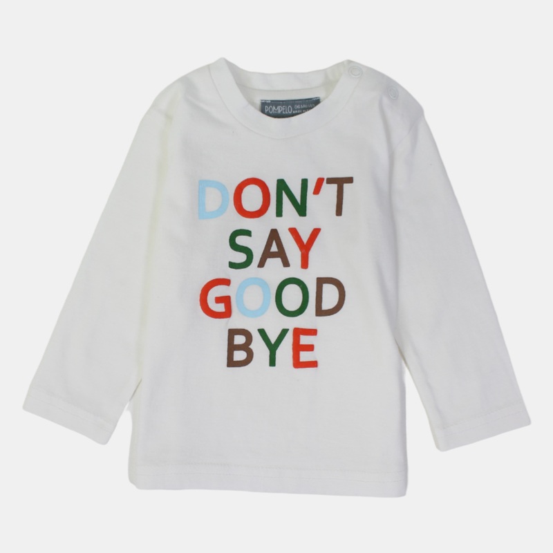Baby Boys Cotton Long-Sleeved T-Shirt
