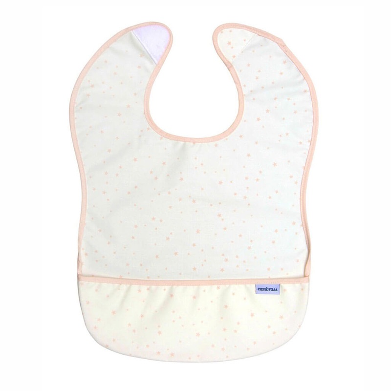 Bib Square Astra Stars Pink