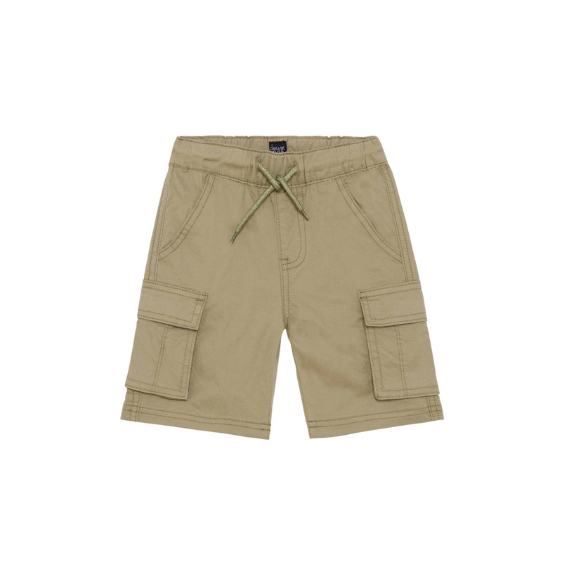Deux Par Deux Stretch Twill Short With Cargo Pocket