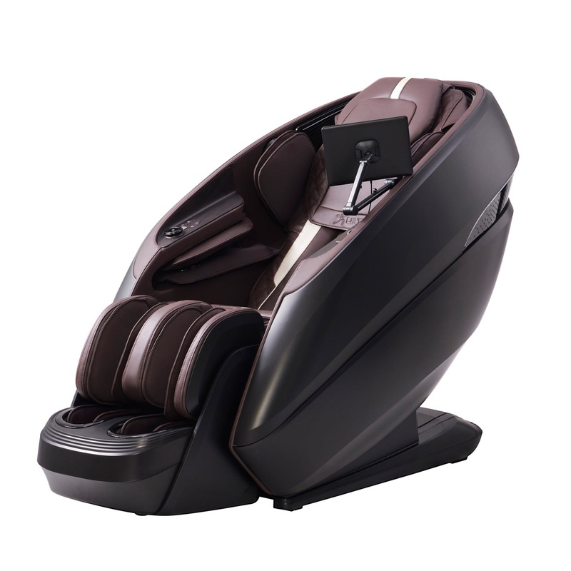 LIFETREND Luxe 4D Dual Core Faux Leather Massage Chair R9775EBLK