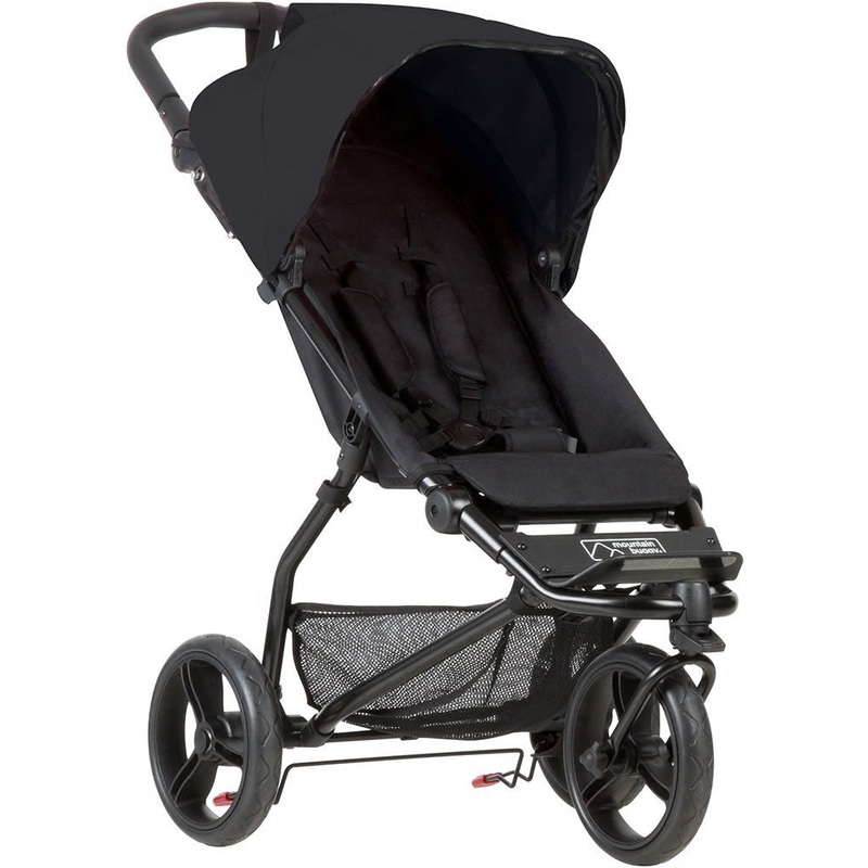 Mountain Buggy Mini V3 Full Size Compact Stroller – Black