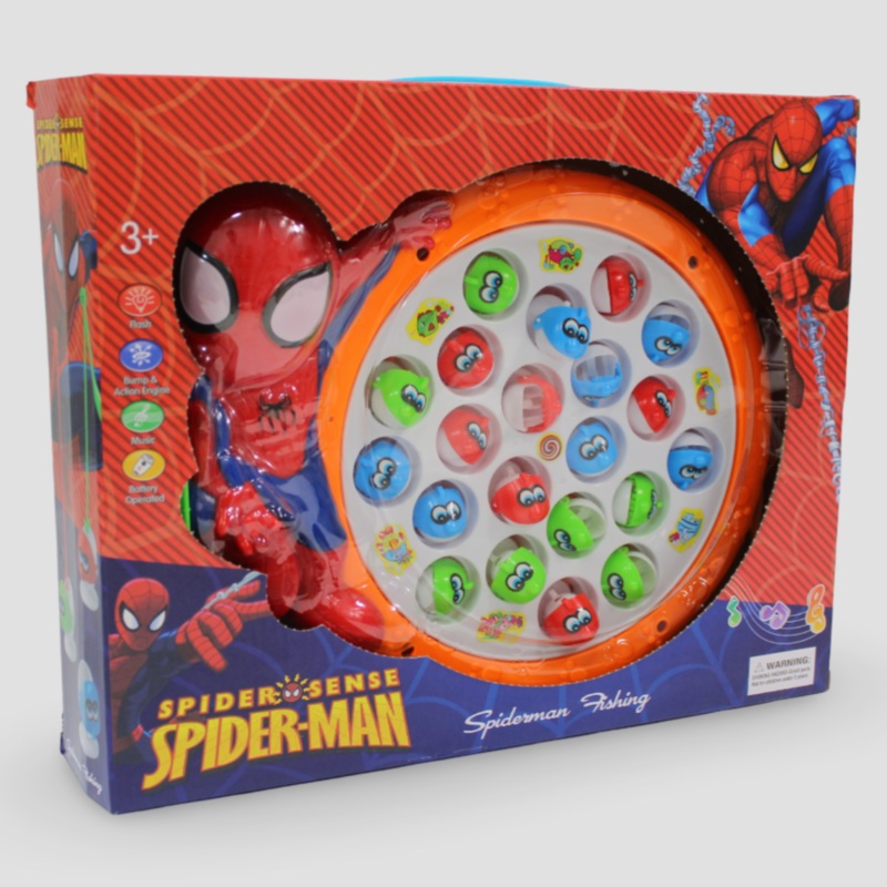 Spiderman Fishing Game  Catch the Action!