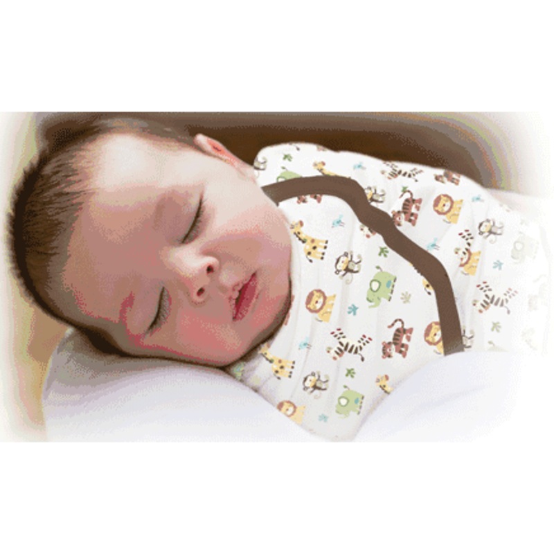 Summer Infant SwaddleMe Cotton, Large – Graphic Jungle