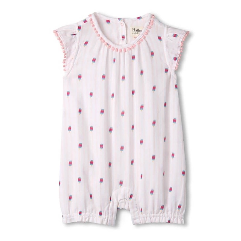 Yummy Pops Flutter Sleeve Shortall
