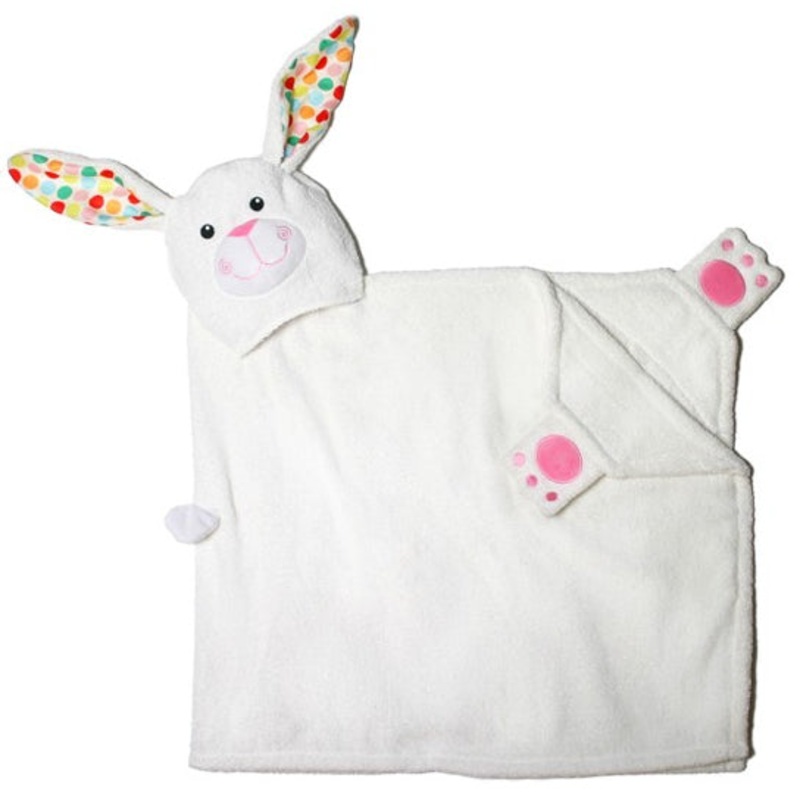 Zoocchini Kids Hooded Towel – Bella the Bunny