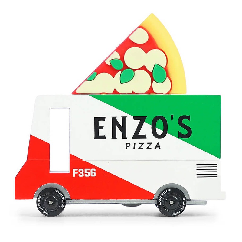 Candylab Pizza Van Toy Car