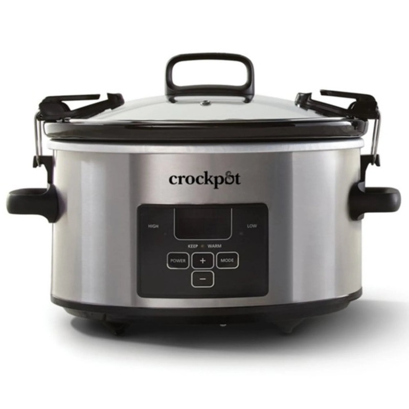 Crock-Pot 4 Quart Cook and Carry Programmable Slow Cooker