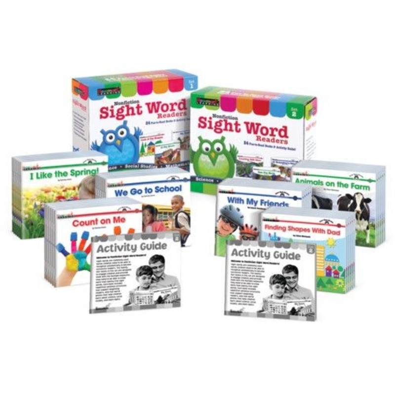 Early Readers Boxed Set, Nonfiction Sight Word Readers Set 1
