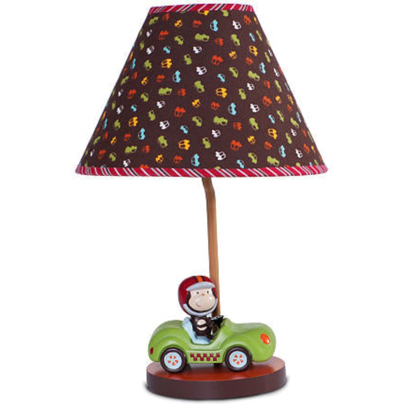 Kids Line Lamp Base and Shade – Road Rally