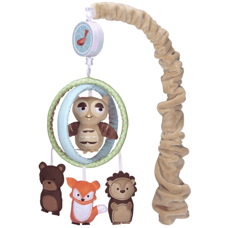 Lambs & Ivy Little Hoot Musical Mobile