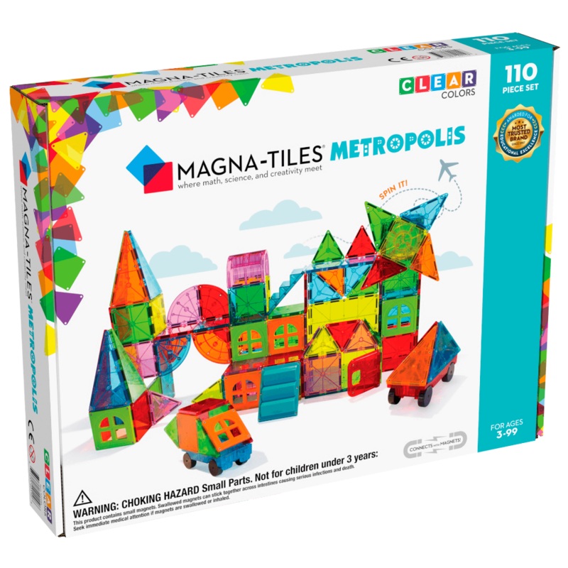 Magna-Tiles Metropolis 110-Piece Set