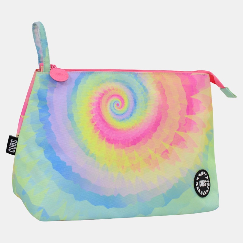 Pastel Tie Dye Large Pouch