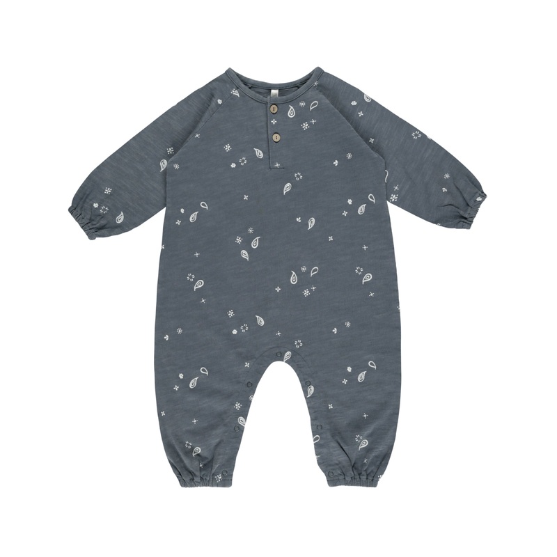 Rylee + Cru – Henley Jumpsuit – Paisley