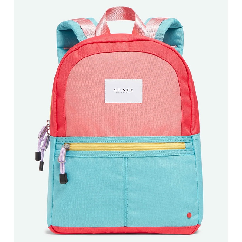 State Bags Mini Kane Kids Backpack – Pink/Mint